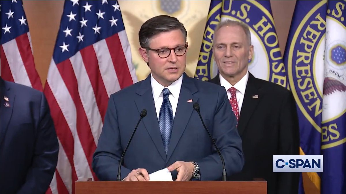 Speaker Johnson: “We loathe CRs as much as anyone but this is the situation that Senate Democrat leadership put us in. It would be political malpractice to shut the government down.”
