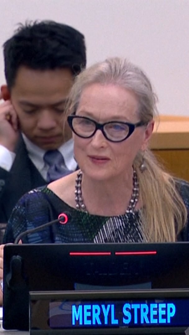 💬 "Un oiseau peut chanter mais une fille et une femme ne peuvent pas chanter en public" L'actrice Meryl Streep défend le droit des femmes afghanes lors d'un discours à l'ONU