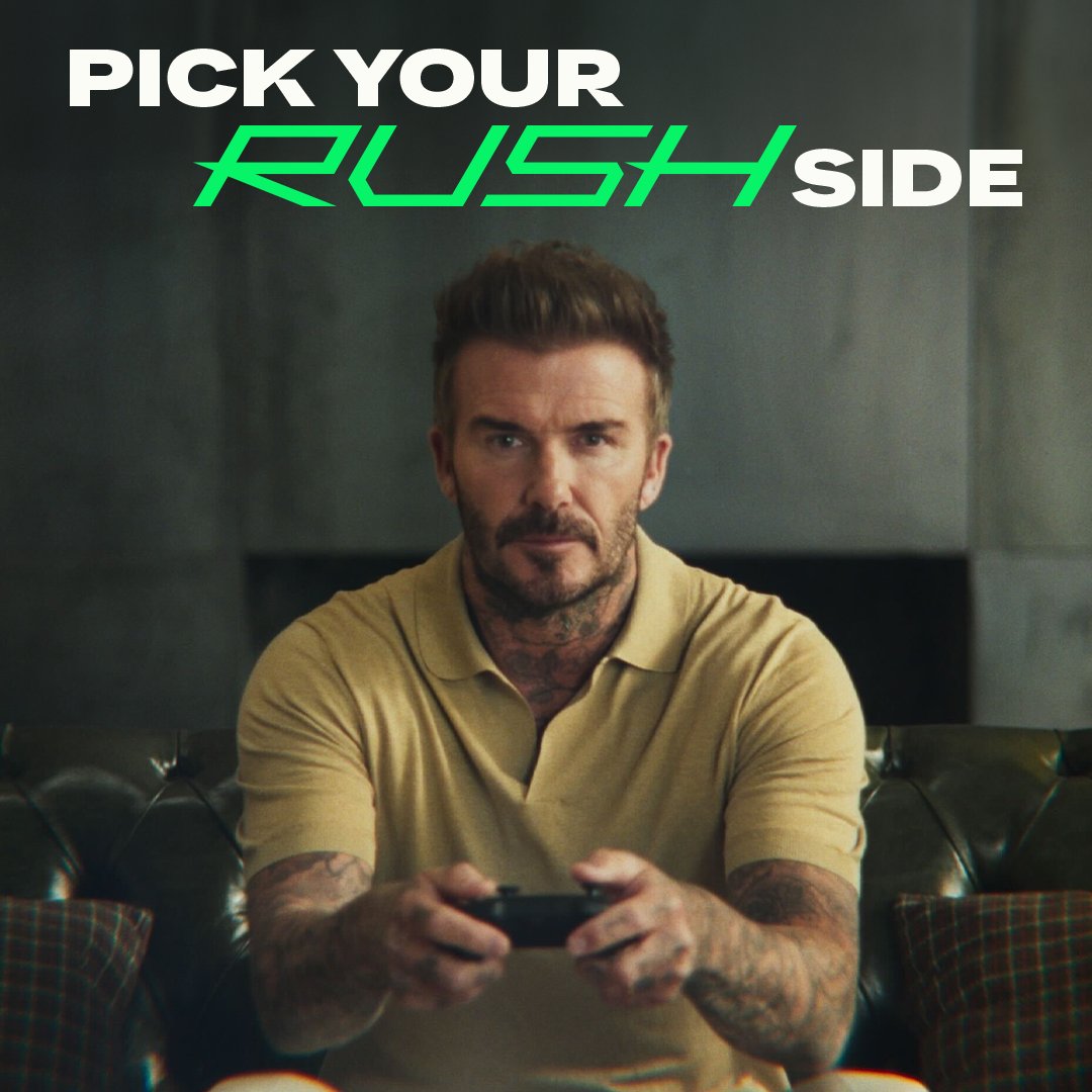 An iconic 5-a-side squad. This is David Beckham’s dream Rush squad. Play #FC25 now with Early Access