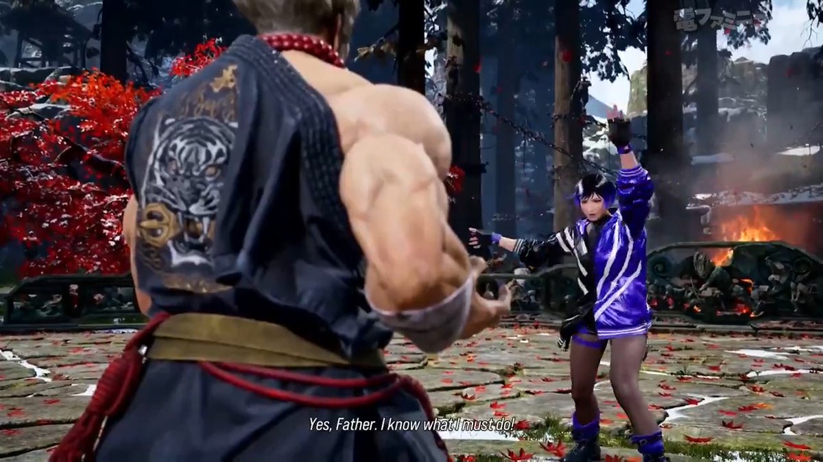 🔥 Father vs Daughter🔥 Heihachi vs Reina Special intro + Win Dialogue #TEKKEN8