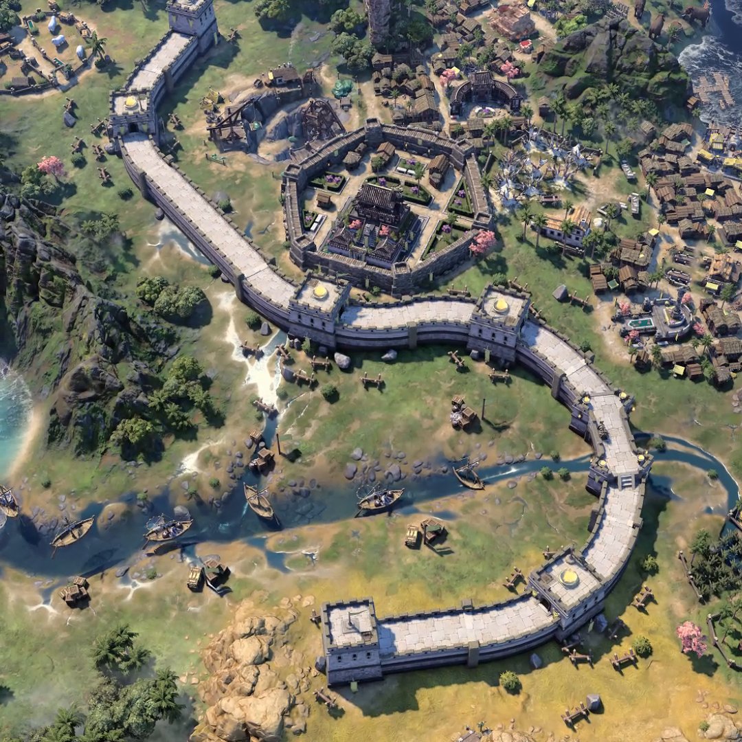 Forge your dynasty as the ๐๐๐ in #Civ7 ๐๏ธ Capital & Towns gain extra Population ๐๏ธ Great Wall adds yield & combat bonuses ๐น Chu-Ko-Nu strikes & defends from distance See more at our Game Guide: