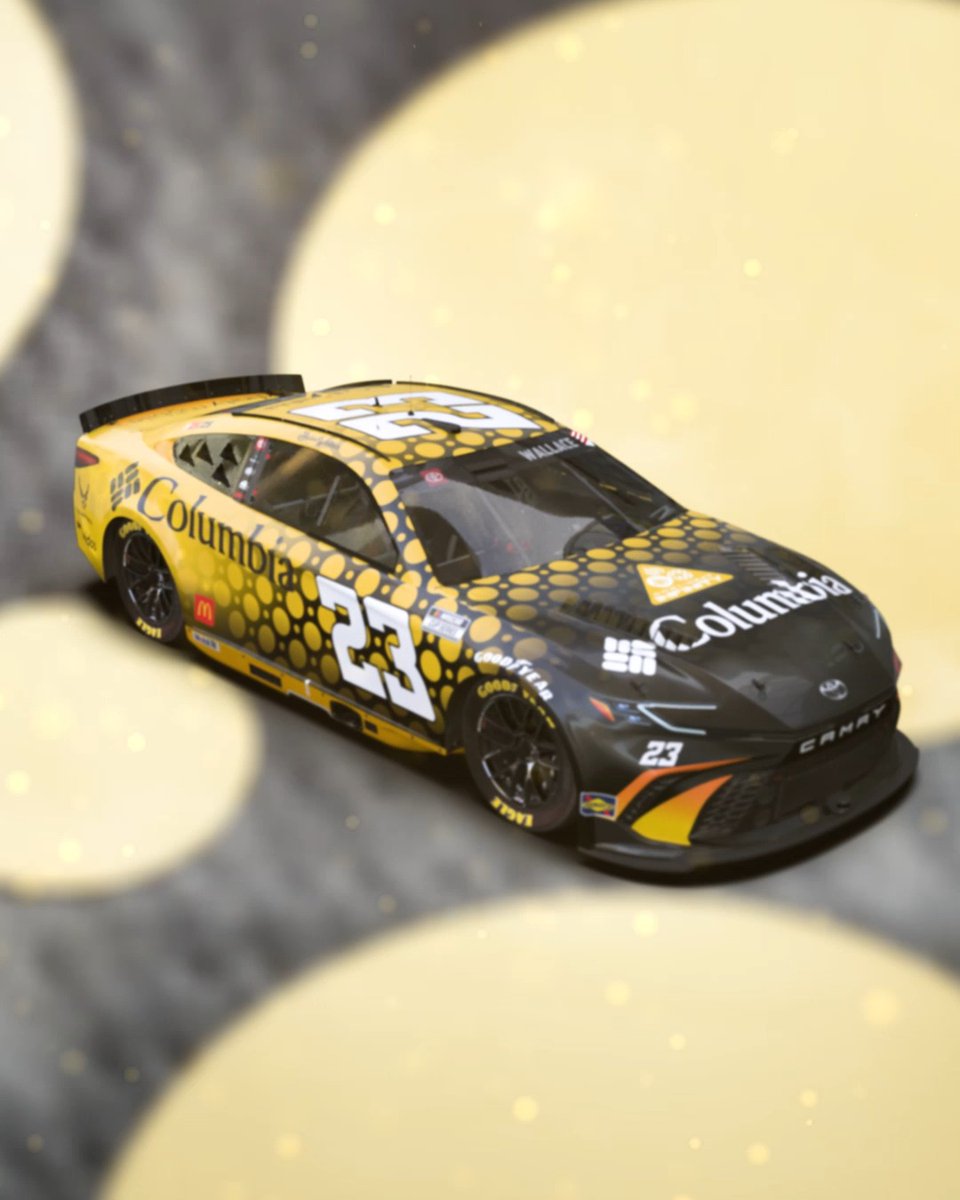 Things are heating up with Bubba Wallace and 23XI Racing heading to Kansas Speedway this Sunday in the black and gold Columbia Omni-Heat™ Infinity No. 23 Toyota.