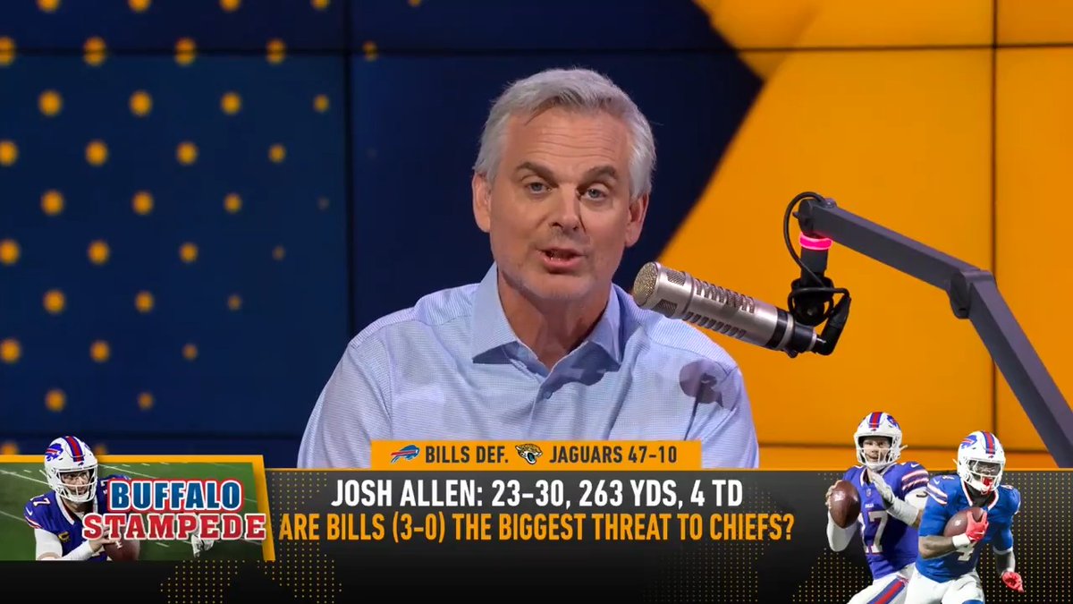 .@ColinCowherd is falling in love with the Buffalo Bills again: "This time it feels a little different."