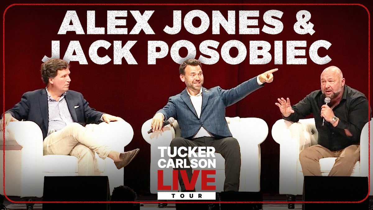 Tucker Carlson Live Tour in Reading, PA Zelensky uses American tax dollars to campaign for Kamala Harris in Pennsylvania. Jack Posobiec and Alex Jones respond. Includes paid partnerships.