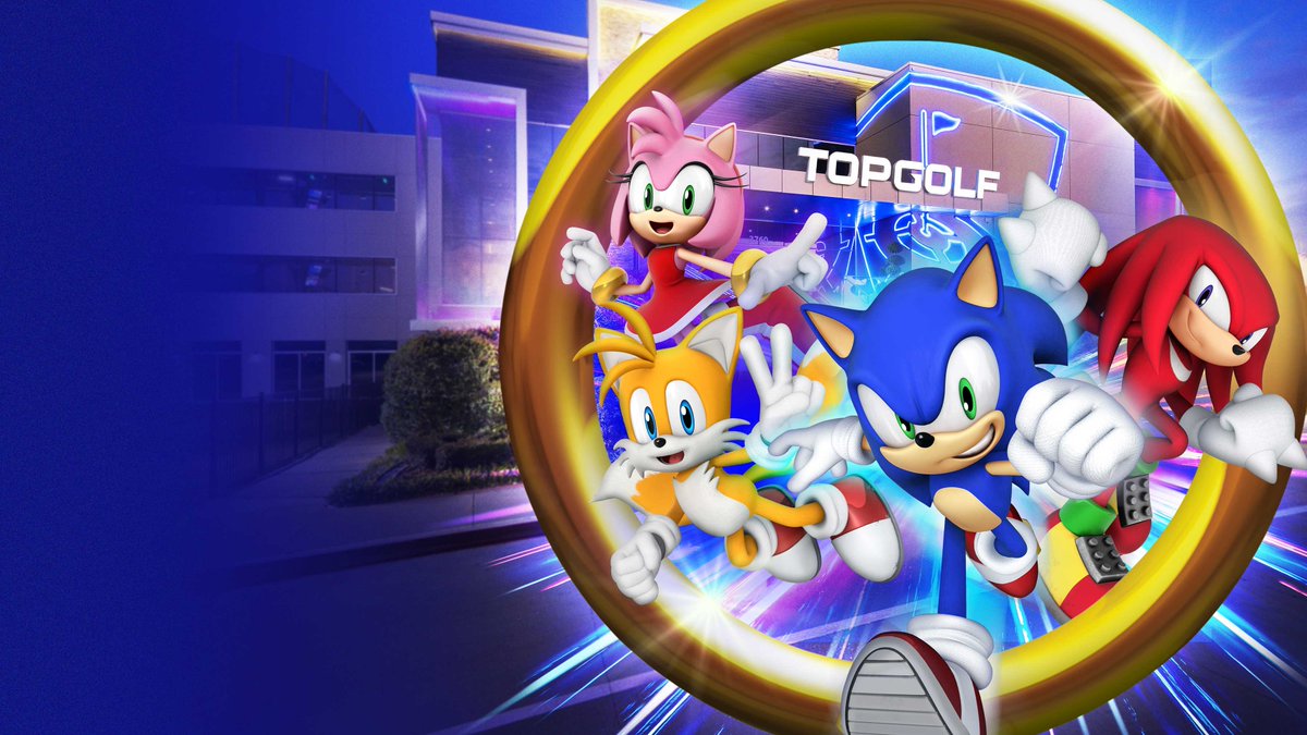 Swing into action with a new Sonic-themed interactive experience exclusively at Topgolf!