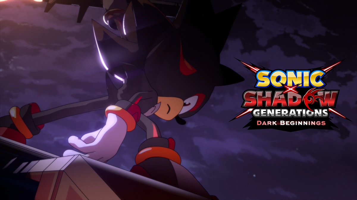 Delve into the origins of Shadow's past in the upcoming 3-part animation SONIC X SHADOW GENERATIONS: Dark Beginnings! Check out the release schedule below: Episode 1: Shadow and Maria - 9/25 Episode 2: Finding the Way - 10/03 Episode 3: To the Ark - 10/10