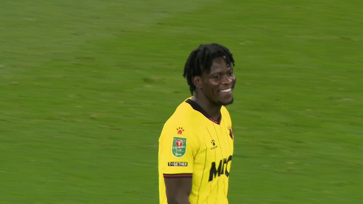 Kwadwo Baahโs disallowed goal.
