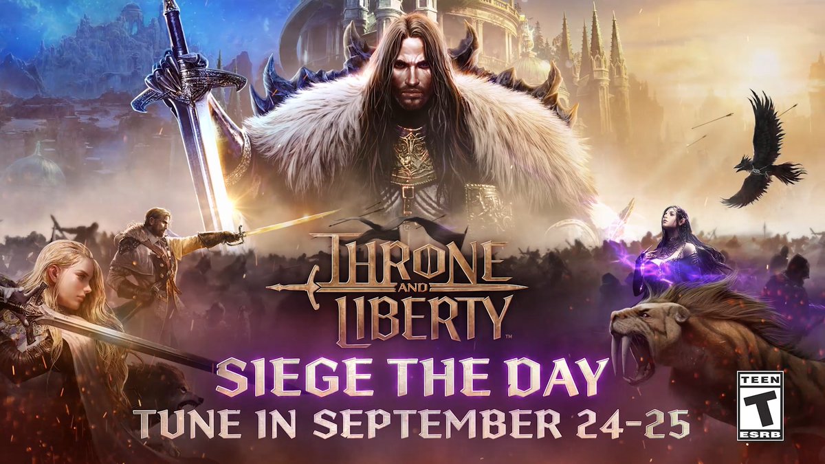 The North American captains and guilds are ready to clash! ⚔️ Siege the Day starts now at
