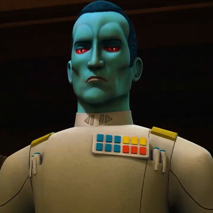 Blue Guy’s first appearance in Star Wars Rebels, 8 years ago today. Happy anniversary, Grand Admiral. For more Thrawn watch #StarWarsRebels on Disney+. #LucasfilmAnimation
