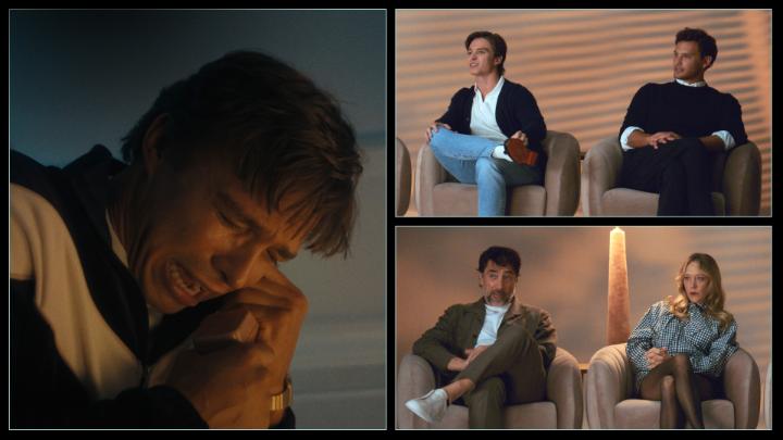 Nicholas Alexander Chavez obsessively worked to recreate Lyle’s 911 call in this scene from Monsters: The Lyle and Erik Menendez Story.