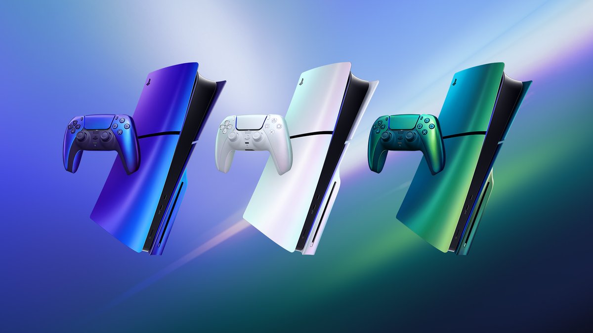 Shine on, Chroma Collection ✨ A shimmering new line of PS5 accessories launches November 7, featuring Chroma Pearl, Indigo, and Teal: