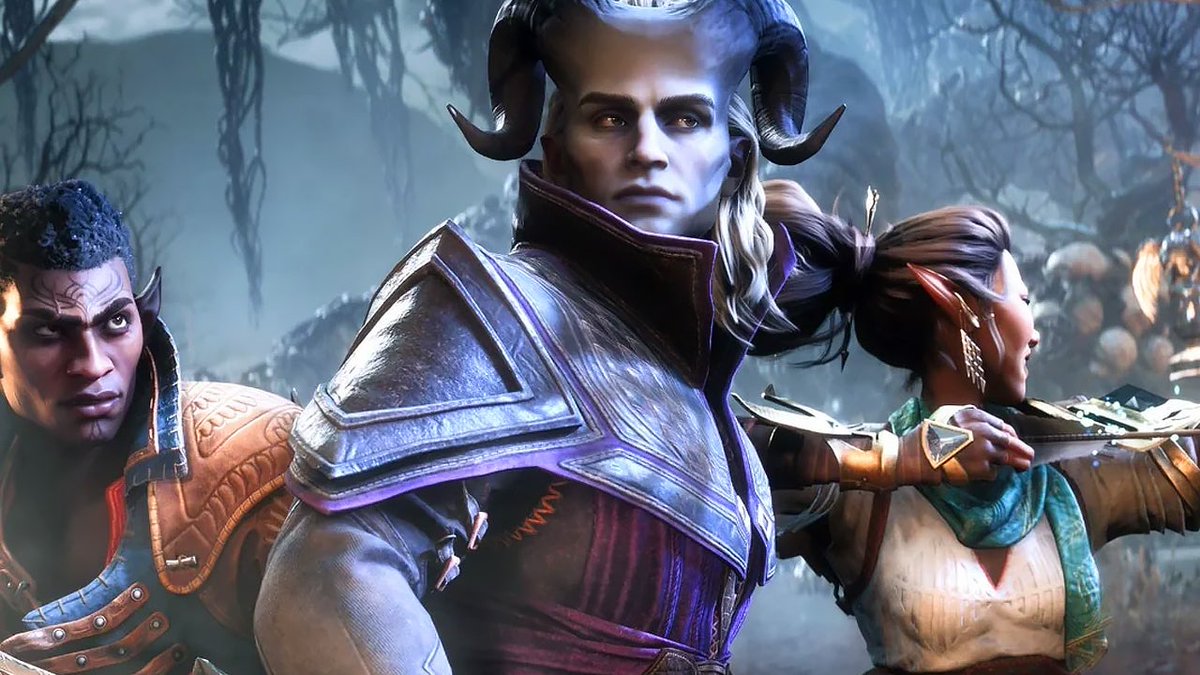 Here's an extended look at Dragon Age: The Veilguard, including a boss fight against a large ice dragon, ahead of its release on October 31! #StateOfPlay