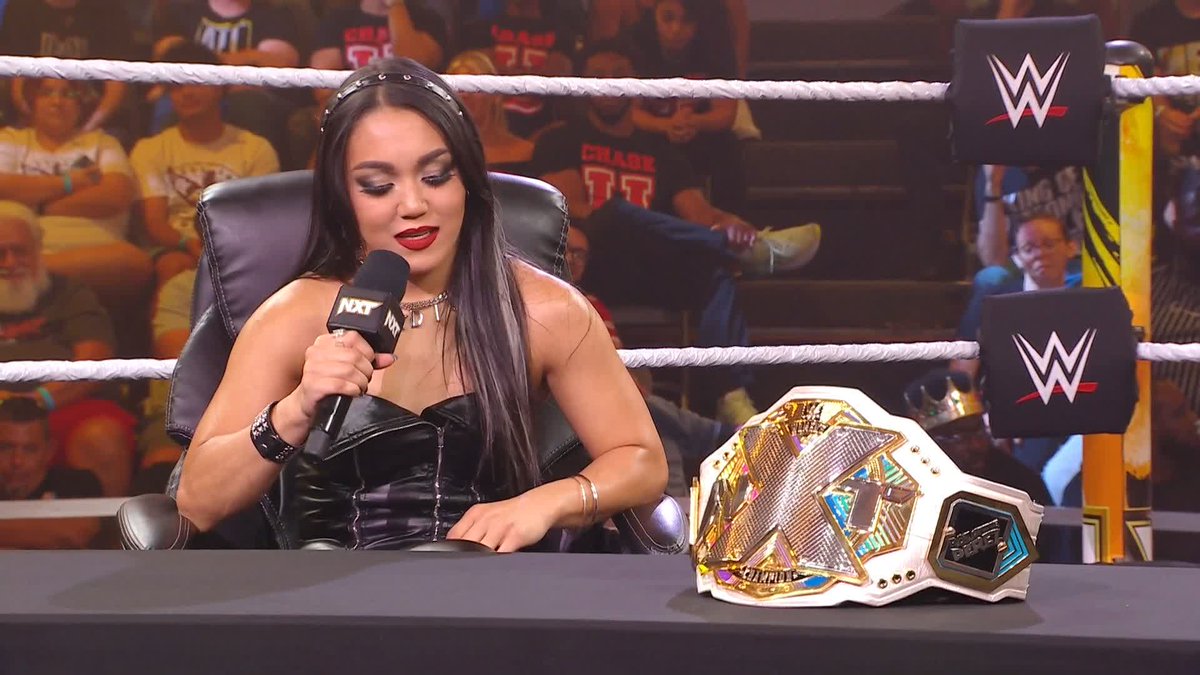 "I'm the reason why she came to the WWE." roxanne wants to remind everyone that SHE is the one that everyone comes to see... #WWENXT