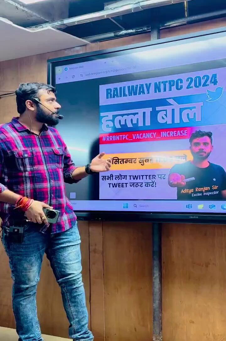 रुकना नहीं हैं... हल्ला बोल..🔥🔥 #RRBNTPC_VACANCY_INCREASE