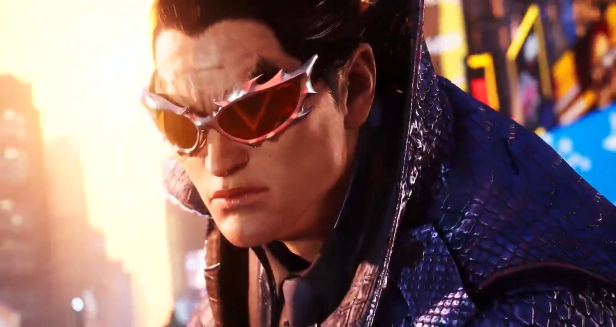 Kazuya's Inferno Sunglasses in Action #TEKKEN8