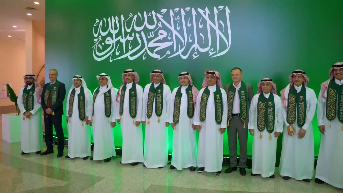 نسعد بالاحتفال بـ #اليوم_الوطني_السعودي_94 بفعاليات متنوعة يشارك فيها موظفونا.. ابتهاجاً بالذكرى المجيدة التي يفخرون بها.. ويستلهمون منها مواصلة الجهد والإسهام في صناعة مستقبل مزدهر 🇸🇦 #نحلم_ونحقق #سابك