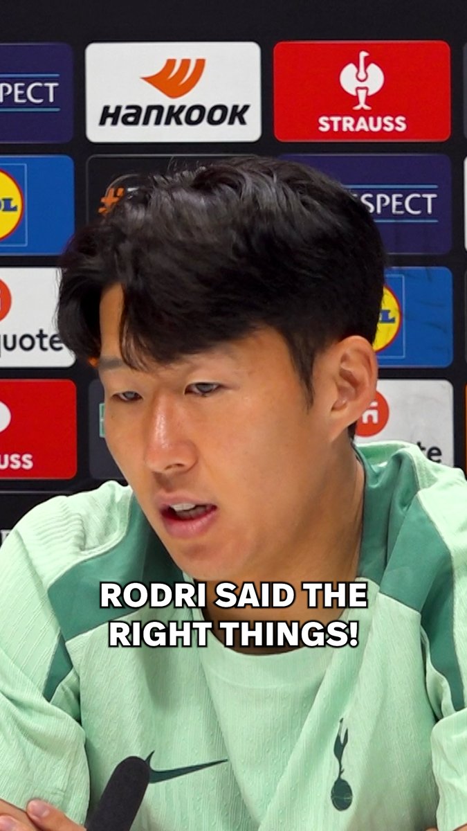 Heung-min Son: “RODRI *IS* RIGHT!! IT IS NOT FAIR!! We can play 50/60 games, not 70+! #ManCity played Sunday and Tuesday, when they could have played Wednesday... It creates a high risk for injuries!” ✊ 🎥 BeanymanSports