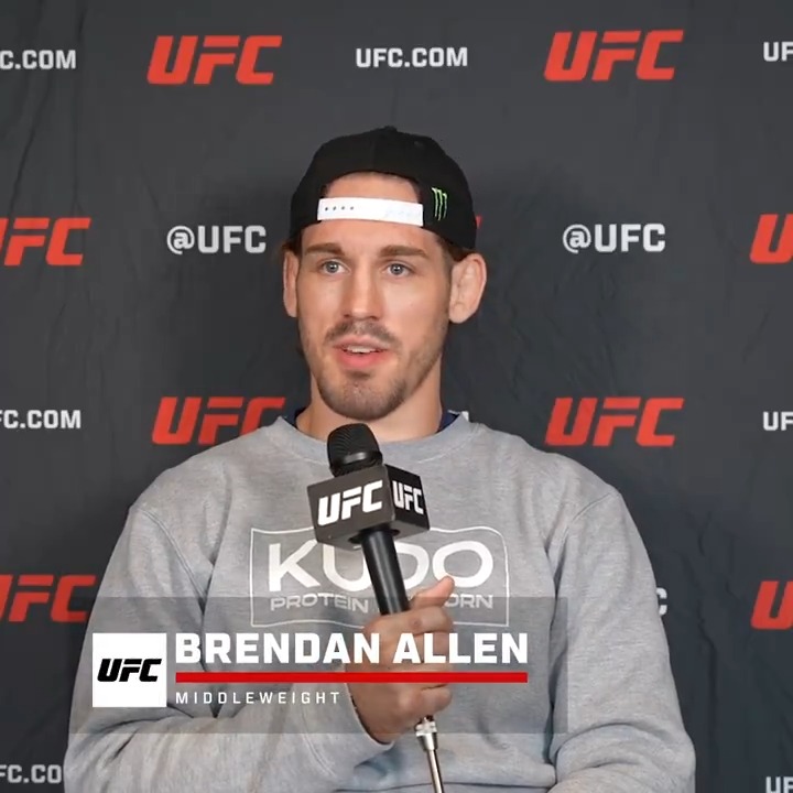 "I am going to beat him in front of his people and I am going to do it very convincingly." Brendan Allen (Brendan Allen) is out to make a statement in his co-main event bout against Nassourdine Imavov at #UFCParis Fight By Fight Preview ➡️