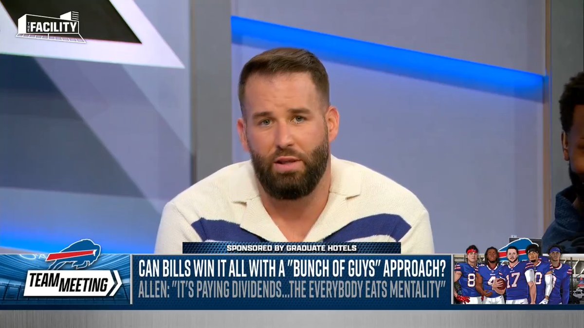 “Josh Allen is a better football player without Stefon Diggs on the field.” 😳 — Chase Daniel