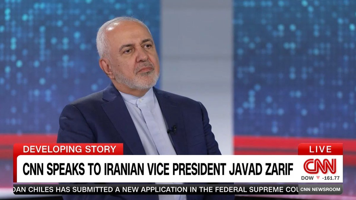 Will Iran fully enter the conflict between Hezbollah and Israel? As its proxies Hezbollah and Hamas are battered by Israel, here’s what Iran’s Vice President Javad Zarif tells me.