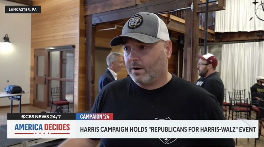 Pennsylvania GOP voters: I've never been a part of something like this where the opposite party is coming in, doing an event for us, and hearing us out. I'm really happy the Harris campaign is reaching out to Republicans like myself