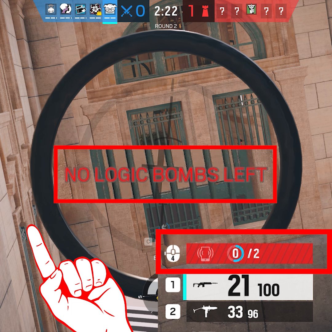❌ No more spam calls coming early in the round. ✅ Each Logic Bomb now takes 45 seconds to generate.