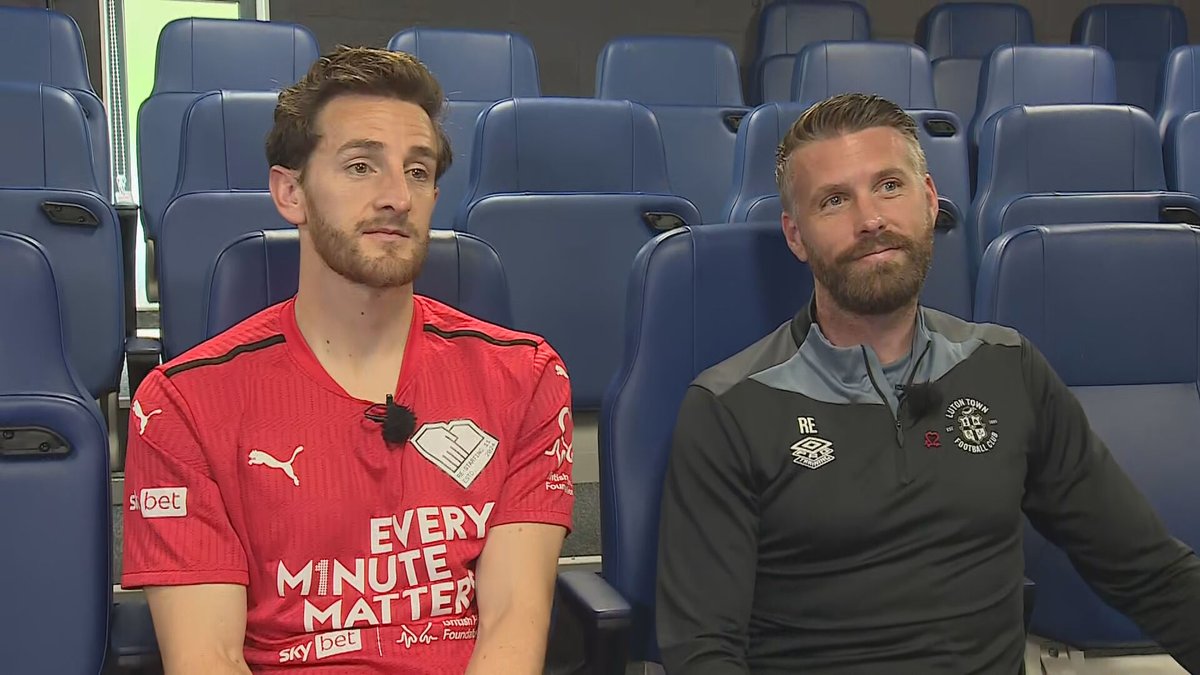Luton Town's Tom Lockyer and Rob Edwards are both backing the 'Every Minute matters' campaign- urging fans to learn how to do CPR. They sat down to chat to our reporter Katie Ridley Luton Town FC