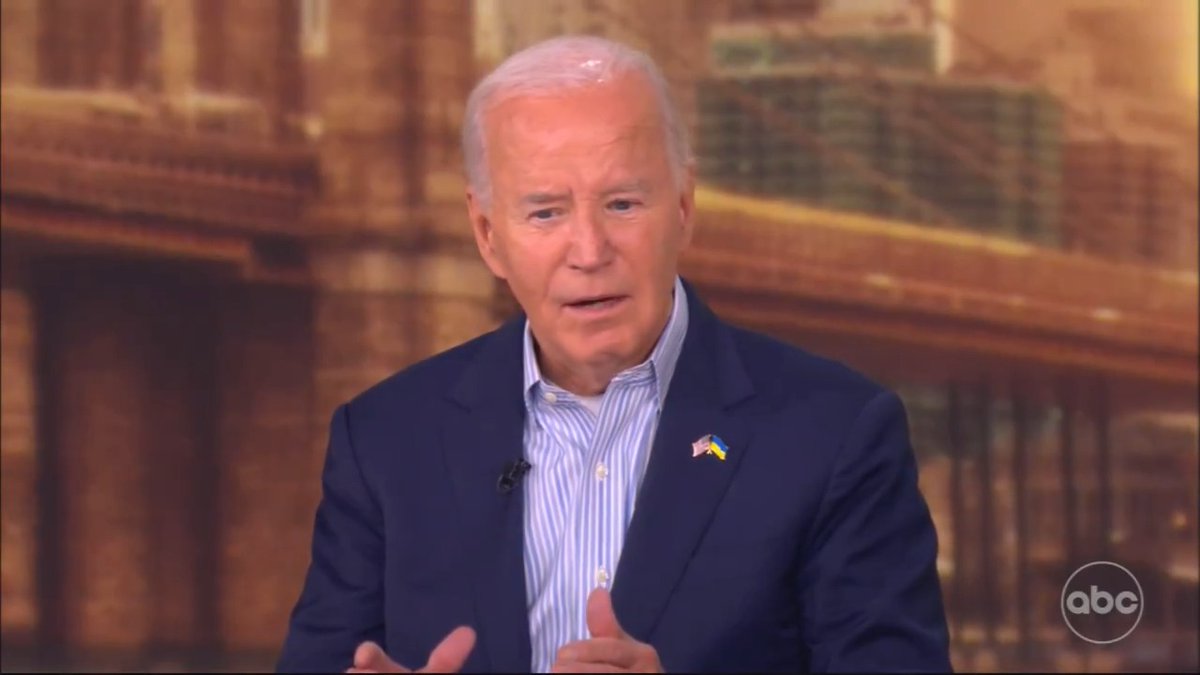 🔴 ABD Başkanı Joe Biden: ▪️Ben İsrail'in çok güçlü bir destekçisiyim. Bunu açıkça söylüyorum. Yıllar önce şunu söyledim: Ben bir Siyonisttim. Bir Siyonistin tek anlamı, bir İsrail'in olması gerektiğidir.