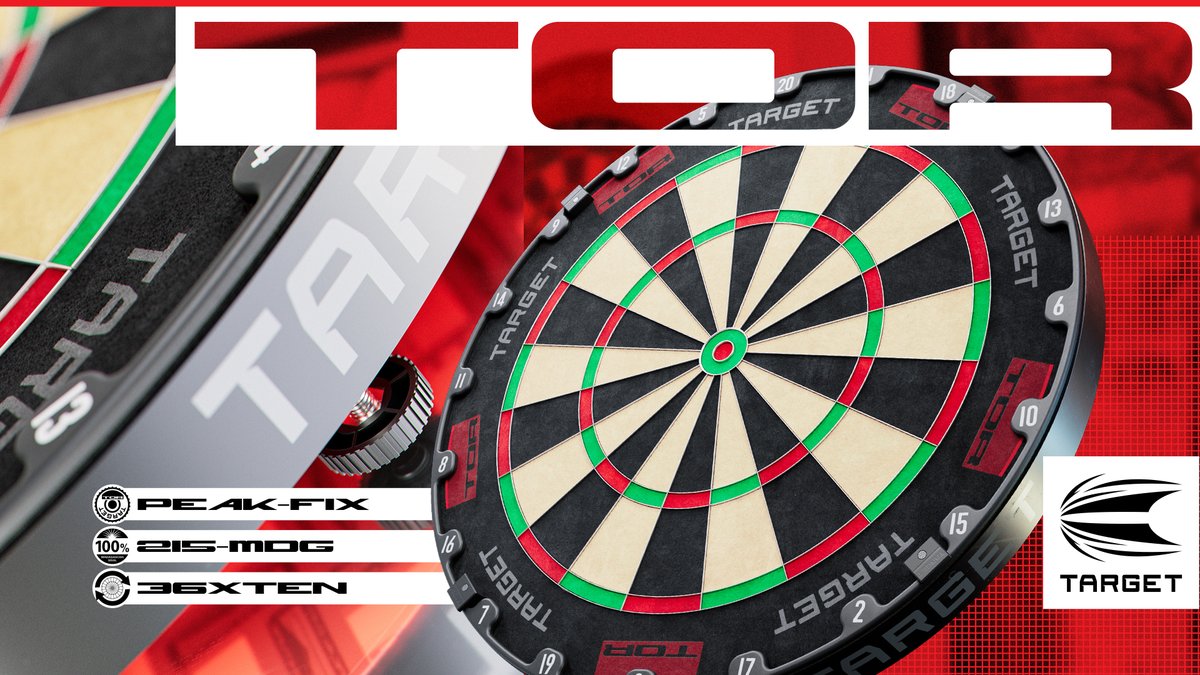 This is the new peak in dartboard design, this is the Target Tor ⛰️ Offering unrivalled healing properties and ultra-premium feel, this is the best a dartboard can be. The Madagascan sisal used to construct this board is the highest possible quality available. The symmetrical graphics ensure that no matter how you rotate the board, it always looks phenomenal. Pre-order yours today. #TeamTarget #BigHitters