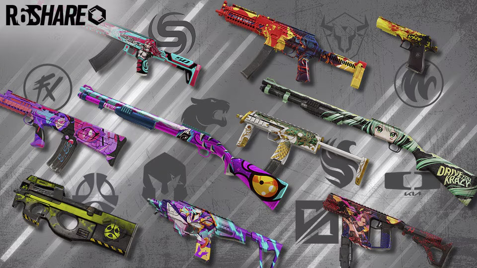 ⚡️ SHOCK THE SERVER ⚡️ Support your favourite teams and look ✨good✨ doing it 🤩 This is a new R6 Share release available now in the in-game store ✅