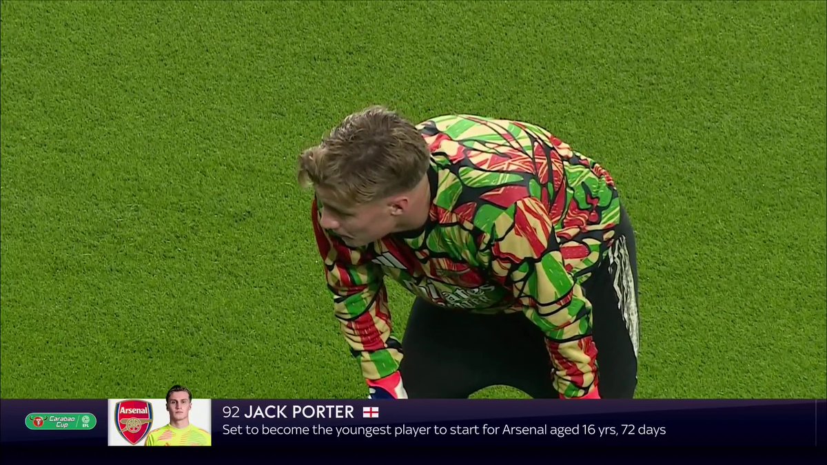 "Everybody I've spoken to said that he's up for the challenge" 💪 What a night for 16-year-old Jack Porter 🧤