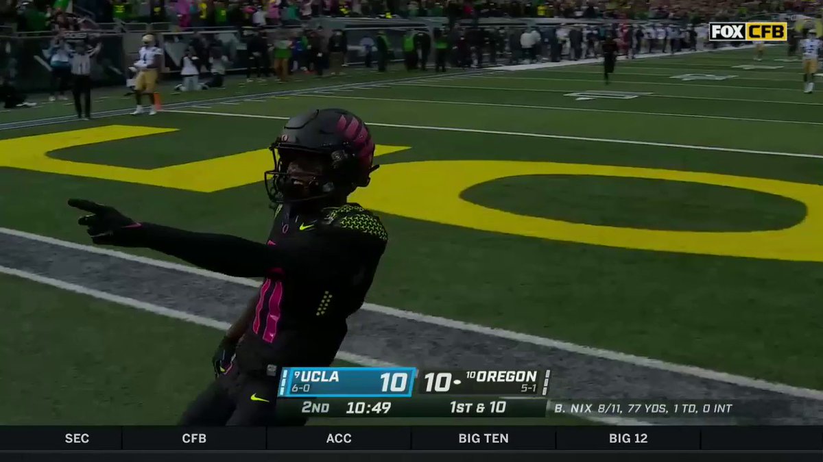 Which WR is Dillon Gabriel recreating this with on Saturday night? 🦆🦆🦆