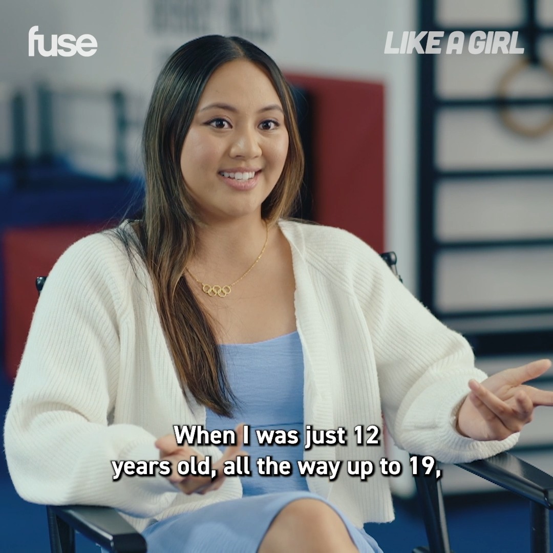 Check out Olympian Emma Malabuyo 's 🇵🇭 unique perspective on managing mental health while juggling life as a college gymast. Tune in to #LikeAGirl tonight at 9P ET on Fuse and Fuse+!