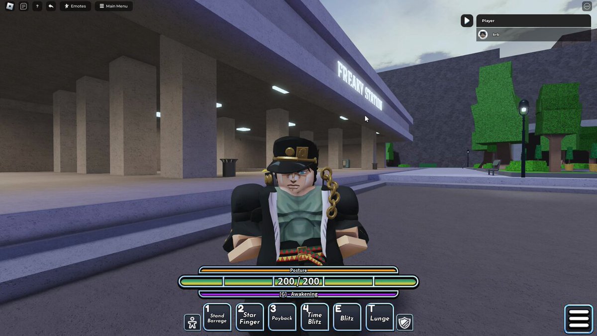 The next champion coming to EBG: Jotaro! His awakening moves will be shown soon. Game re-opening in under 2 weeks⭐Join the Discord for more info Discord: #roblox #robloxdev #ebg #anime