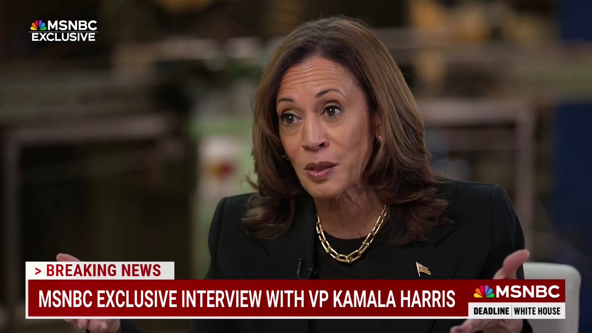 Asked what she’ll do if Republicans don’t agree w/ her plan to raise taxes on American consumers, Harris appears confused &amp; repeatedly says they “have to pay their fair share.”