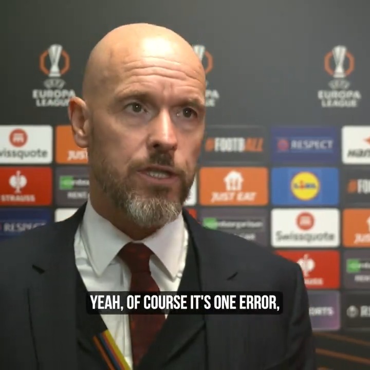 Erik shares his assessment of tonight's game 💬 #MUFC || #UEL