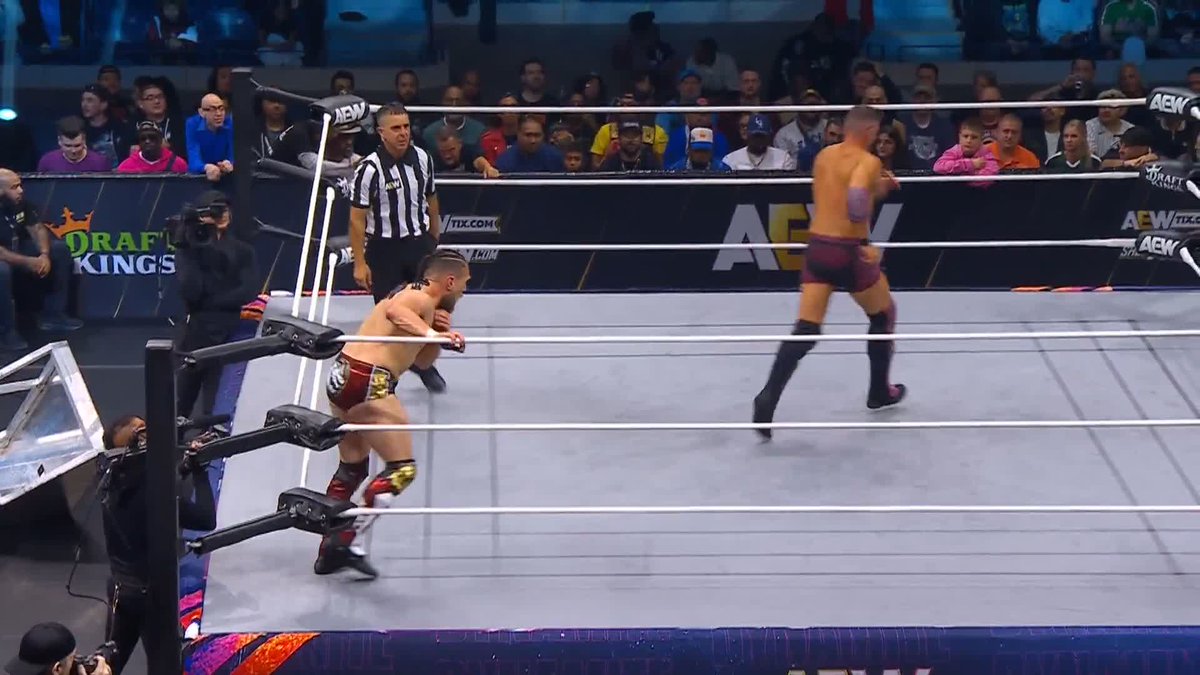 Almost 15 years to the day, the rivalry between #AEW World Champion Bryan Danielson and Nigel McGuinness is just as red hot as it ever was! Watch #AEWDynamite Grand Slam LIVE on TBS! Bryan Danielson | Nigel Mcguinness