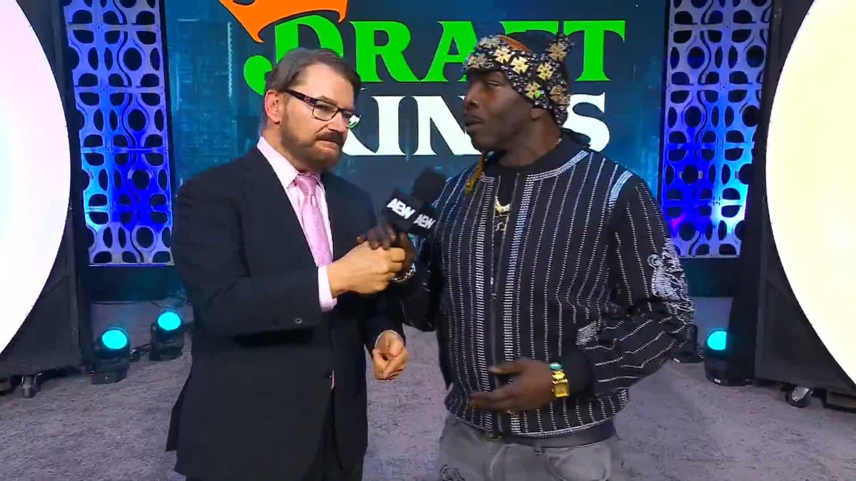 Just when we started to hear about Swerve Strickland, we got a surprise appearance and OFFER from MVP! Watch #AEWDynamite Grand Slam LIVE on TBS! Prince Nana | Swerve Strickland | MVP