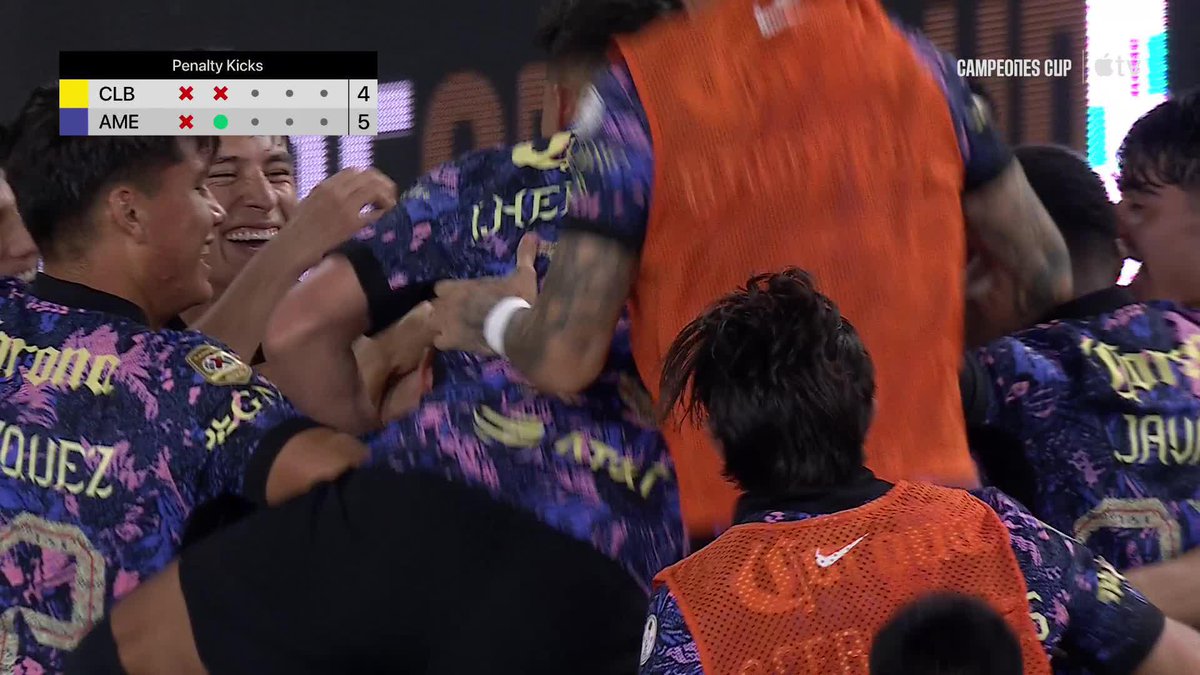 ¡LO GANÓ EL AVEEEEE! 🔥🦅 En muerte súbita, con drama, con locura... ¡El Club América es Campeón de la Campeones Cup! 🏆 #CampeonesCup