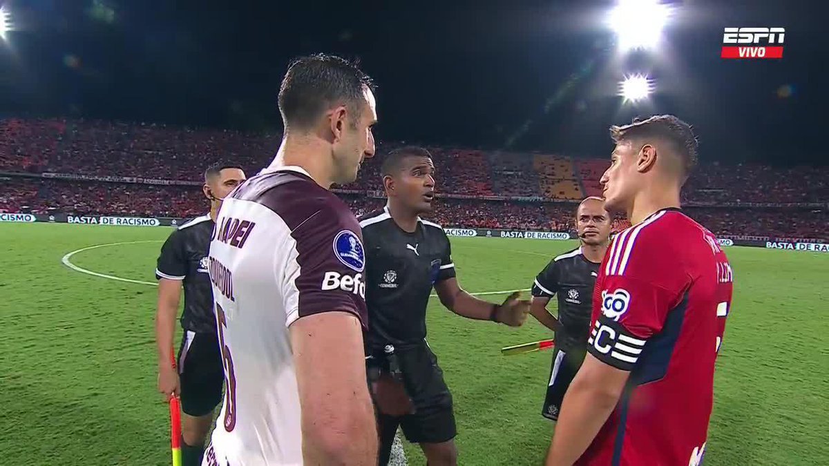 👀 ¿Por qué el #DIM eligió patear segundo? Acá el momento donde Pablo Lima elige 🔴🔵
