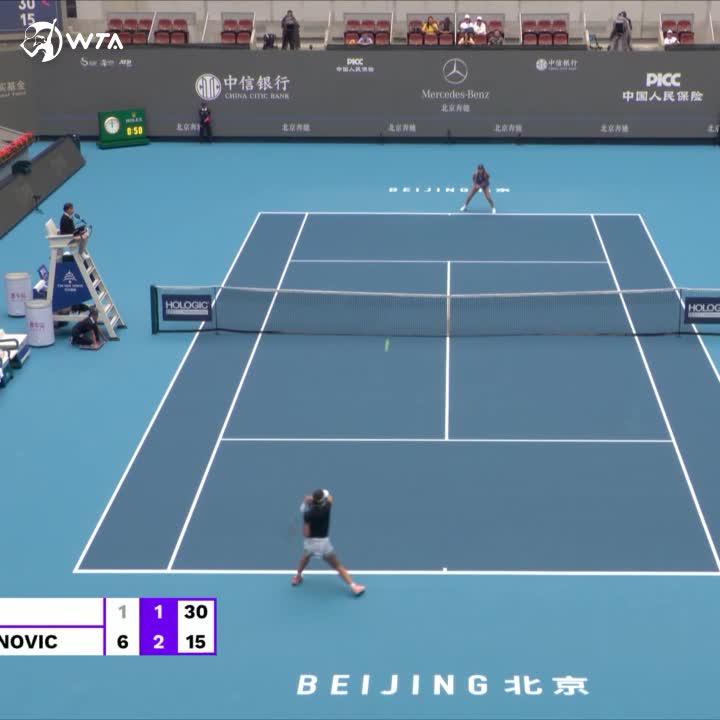 ALL OVER THE COURT 🤯🤯🤯 Camila Osorio | #ChinaOpen