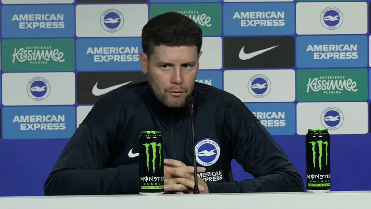 "If you give a red card for this, you would have to ban a lot of coaches" Fabian Hürzeler confirms his FA charge was for encroachment and that he will be on the touchline against Chelsea on Saturday 🔵⚪️