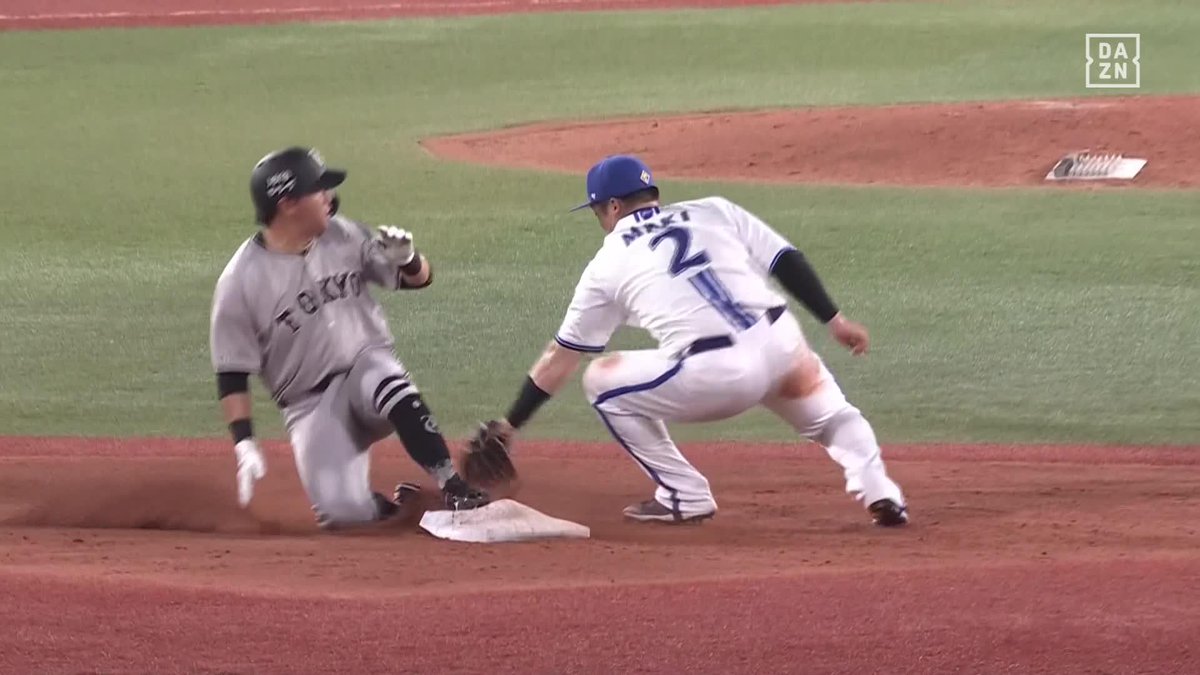 / この2人で \ ここでダブルスチール 一塁走者 #長野久義 三塁走者 #岡本和真 ⚾プロ野球(2024/9/26) 🆚DeNA×巨人 📱Live on DAZN #DAZNプロ野球 #giants
