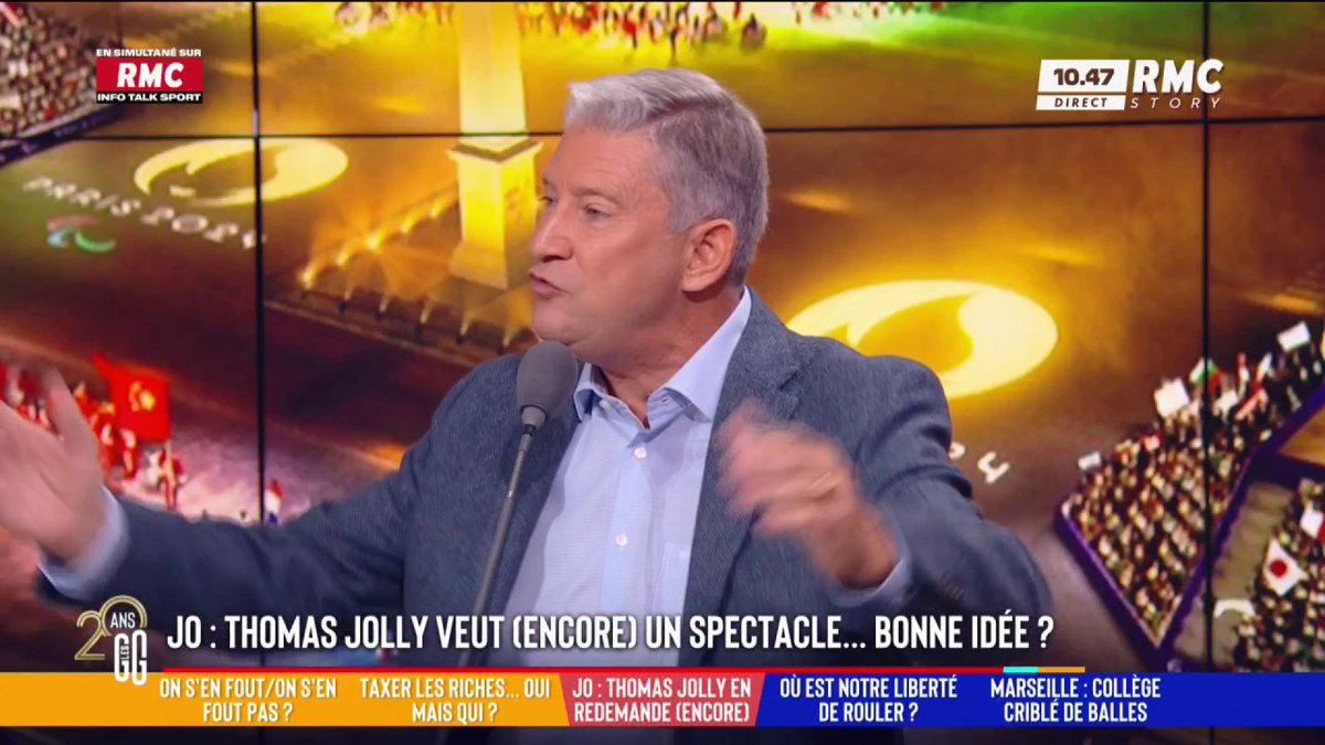Mon coup de gueule contre un nouveau projet de spectacle de Monsieur Thomas Jolly tous les 14 Juillet aux frais des Français ! Merci de retweeter, on n’a plus d’argent à jeter par les fenêtres, C’EST VOUS QUI PAYEZ !!! 😰