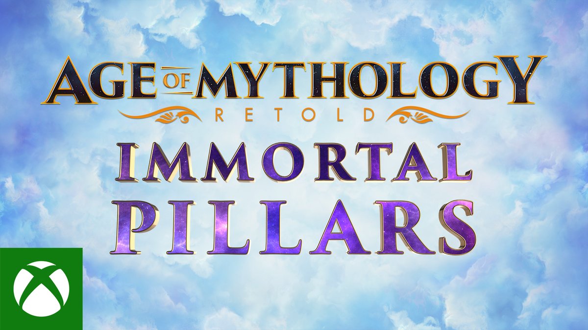 Unleash the power of Chinese mythology in #AgeofMythologyRetold’s first expansion, Immortal Pillars. Discover a new pantheon of gods, legendary myth units, and awe-inspiring god powers in an epic campaign inspired by ancient legends. Wishlist today and stay informed on every update!