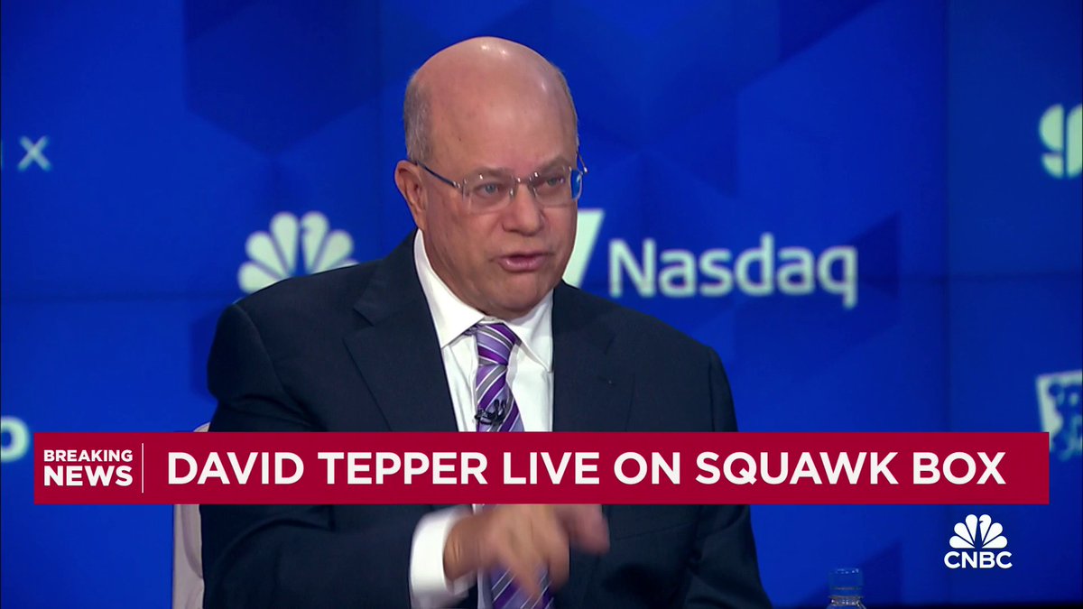 What is David Tepper buying in China? "Everything," he says. "ETFs, I would do futures - everything. Everything."