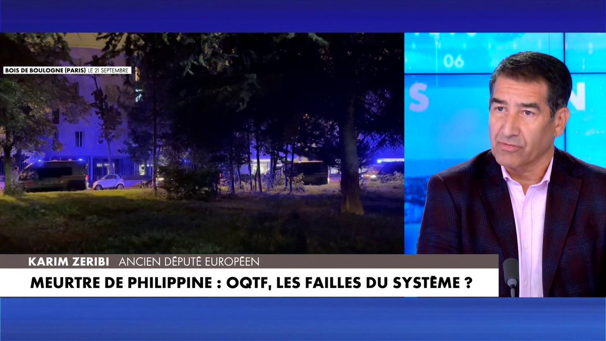 Karim Zeribi revient sur les couacs qui ont mené au meurtre de Philippine : «Il faut être naïf pour penser que quelqu'un comme ça va rester tranquillement à son hôtel à cause d'une assignation à résidence», dans #180MinutesInfo