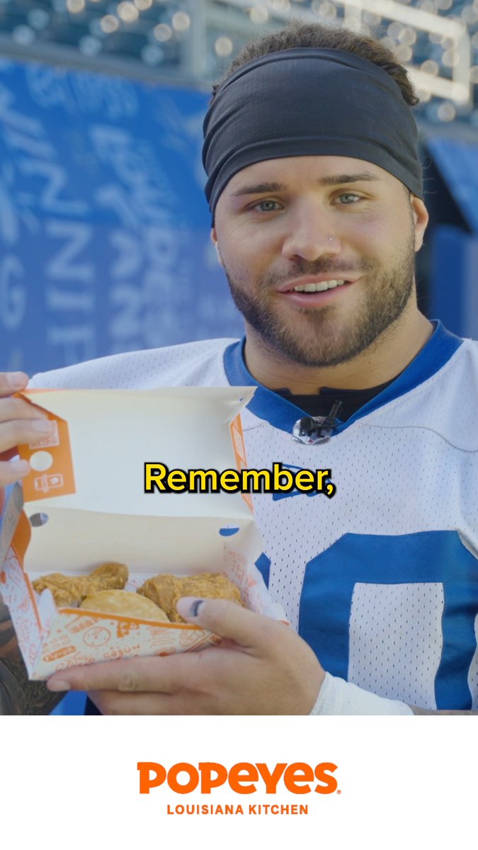 YOUR TURN TO DO THE CHICKEN DANCE! When the song plays in the stadium this Friday, FOUR lucky sections will win a free chicken box voucher from Popeyes ‼️ #ForTheW