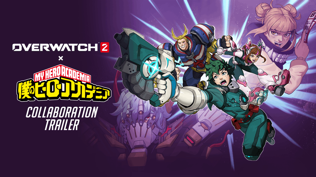 Unleash your inner hero or villain with Overwatch 2 x My Hero Academia 🦸🦹 Show the world your bravery and skill when this action-packed collaboration arrives Oct 17 💥