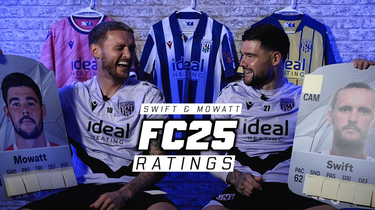 These pair are pure jokes! 🤣 John Swift &amp; @alex_mowatt reveal their EA SPORTS FC #FC25 ratings. 🎮